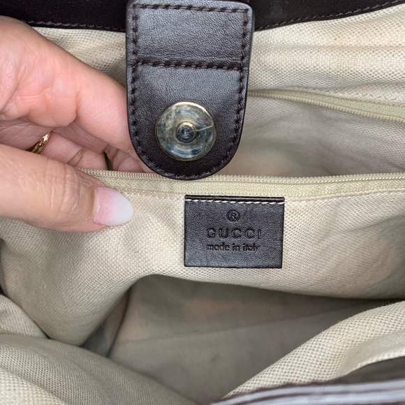 Authentic GUCCI handbag and wallet - Picture 5 of 8
